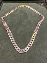 Load image into Gallery viewer, Silver Neck Chain 12mm x 60cm long