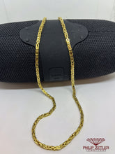 Load image into Gallery viewer, 18 ct Necklace Byzentine 70cm x 58 gm
