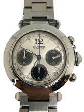 Load image into Gallery viewer, Cartier Pasha Chronograph Black Dial