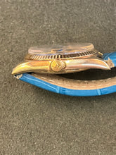 Load image into Gallery viewer, Rolex Rare datejust Beautiful Blue