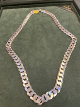 Load image into Gallery viewer, Silver Neck Chain 12mm x 60cm long