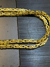 Load image into Gallery viewer, 18 ct Necklace Byzentine 70cm x 58 gm