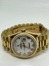 Load image into Gallery viewer, Rolex Gents 18 ct President