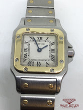 Load image into Gallery viewer, Cartier Santos Galbee Gold and Steel Ladies