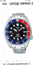 Load image into Gallery viewer, Seiko Steel Padi Pepsi Divers 200m Automatic
