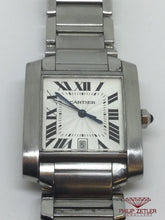 Load image into Gallery viewer, Cartier Francaise Stainless Steel Mens
