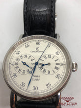 Load image into Gallery viewer, Chronoswiss Steel Watch Tora 4Omm On Crocodial Strap.