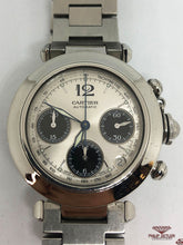 Load image into Gallery viewer, Cartier Pasha Chronograph Black Dial
