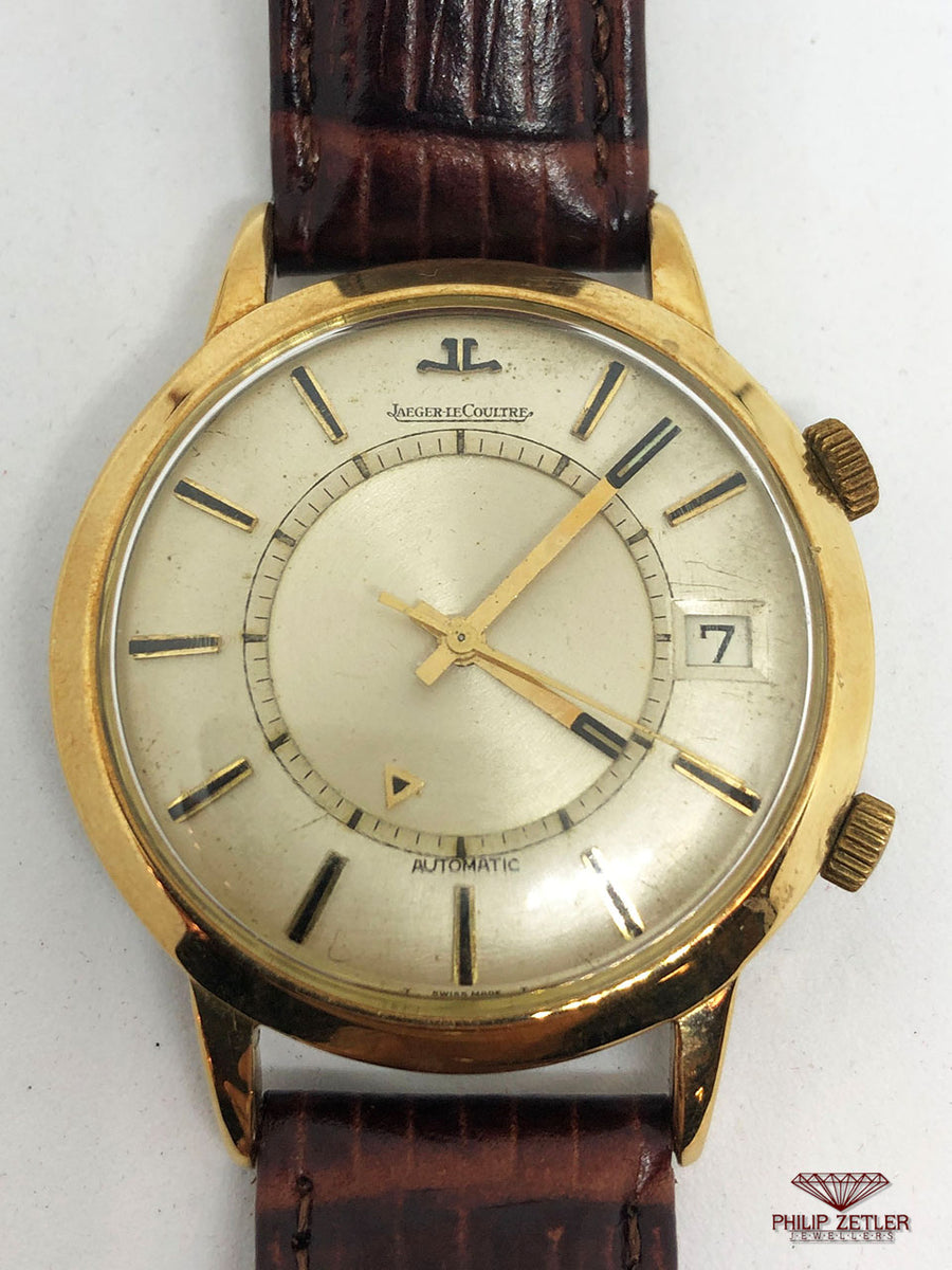 Jaeger-LeCoultre Memovox Date (1950's) at Philip Zetler Jewellers
