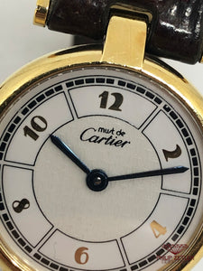 Cartier ladies De Must Cartier Vermeil