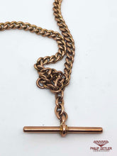 Load image into Gallery viewer, 9ct Rose Gold Fob Necklace and Pendant