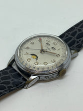 Load image into Gallery viewer, Eska Moonphase Vintage Triple Calender Watch
