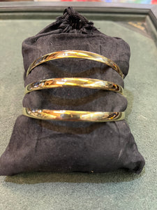 9ct 5mm Gold Bangle
