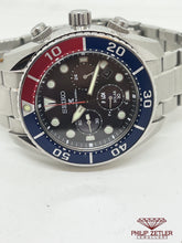 Load image into Gallery viewer, Seiko Padi Solar Chronograph at Philip Zetler Jewellers

