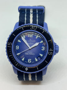 Blancpain Swatch Scuba 50 fathoms Automatic Watch