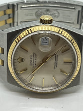 Load image into Gallery viewer, Rolex Oyster  Quartz Date Just Gold and Steel
