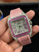 Load image into Gallery viewer, Cartier  Santos 100 Automatic XL Steel Diamond and Onyx bezel Black only available
