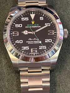 Rolex steel Airking