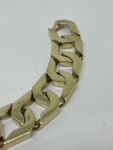 Load image into Gallery viewer, 9ct Gold Heavy Gents Bracelet 22cm x 19mm x 117.80 g
