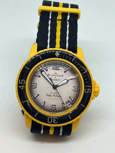 Blancpain Swatch Scuba 50 fathoms Automatic Watch