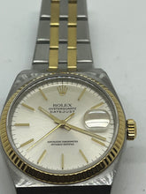Load image into Gallery viewer, Rolex Oyster  Quartz Date Just Gold and Steel
