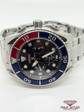 Load image into Gallery viewer, Seiko Padi Solar Chronograph at Philip Zetler Jewellers
