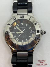 Load image into Gallery viewer, Cartier Autoscaph Automatic 21 Must de Cartier Date just
