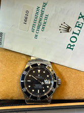 Load image into Gallery viewer, Rolex Submariner Date 1989 Reference 16610
