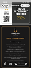 Load image into Gallery viewer, We are proud members of the jewellery council and offer our customers a variety of jewellery and watch options

