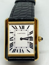 Load image into Gallery viewer, Cartier Tank Solo 18ct Gold and Steel.
