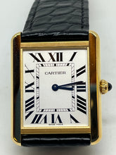 Load image into Gallery viewer, Cartier Tank Solo 18ct Gold and Steel.
