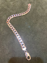 Load image into Gallery viewer, Silver Bracelets 12mm x23 cm long
