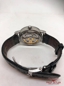 Chronoswiss Steel Watch Tora 4Omm On Crocodial Strap.