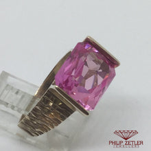 Load image into Gallery viewer, 9ct Pink Tourmaline Dress Ring
