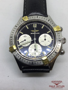 Breitling Chronomatic Gold and Steel 3 Dials Unisex