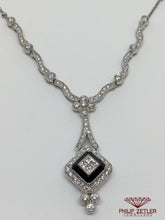 Load image into Gallery viewer, 18ct White Gold Diamond Necklace &amp; Pendant
