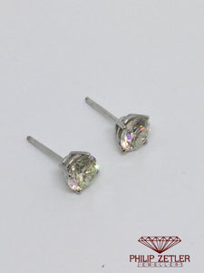 18ct Brilliant Cut Diamond Earrings