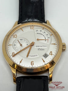 Zenith 18ct Elite Power Reserve Automatic Watch