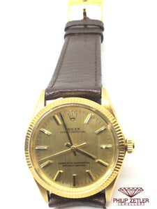 Rolex Vintage 18ct Gents Unisex Watch