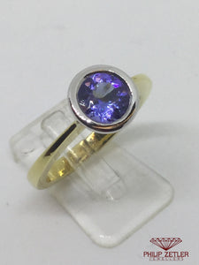 18ct Gold Tanzanite Solitaire Ring