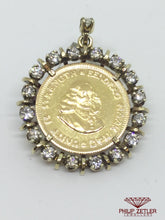 Laden Sie das Bild in den Galerie-Viewer, 1 Rand Kruger Coin Diamond Pendant
