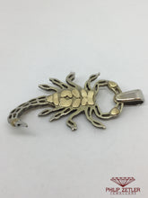 Load image into Gallery viewer, 9ct White &amp; Yellow Gold Scorpian Pendant
