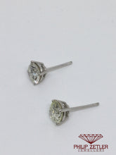 Load image into Gallery viewer, 18ct Brilliant Cut Diamond Earrings
