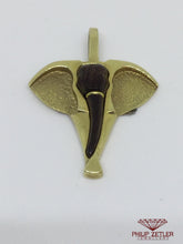 Laden Sie das Bild in den Galerie-Viewer, 14 ct Gold Elephant Head Pendant
