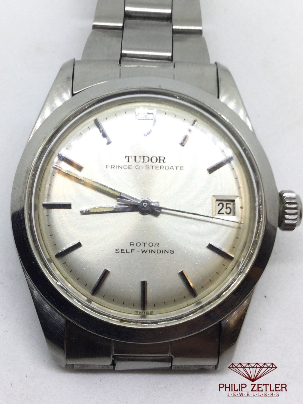 Tudor Stainless Steel Prince Oysterdate calibre2484