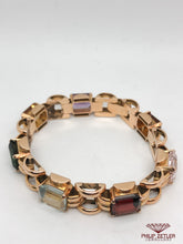 Charger l&#39;image dans la galerie, 18ct Semi Precious Multi Colour Gem Bracelet
