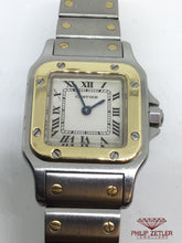 Load image into Gallery viewer, Cartier Santos Galbee Gold and Steel Ladies
