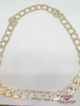Load image into Gallery viewer, 9ct Gold Neckchain Big Links 13mm weight 79.1gms length  67cm
