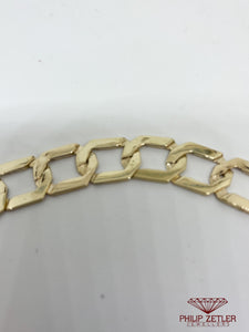 9ct Gold Neckchain Big Links 13mm weight 79.1gms length 67cm