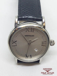 MontBlanc  Meisterstuck Anlogue Date Watch Leather